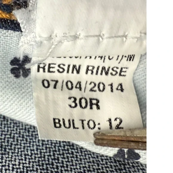 Lucky Brand Jeans Womens 10./30 Regular Dark Wash Straight Leg Denim Pants - Picture 8 of 8